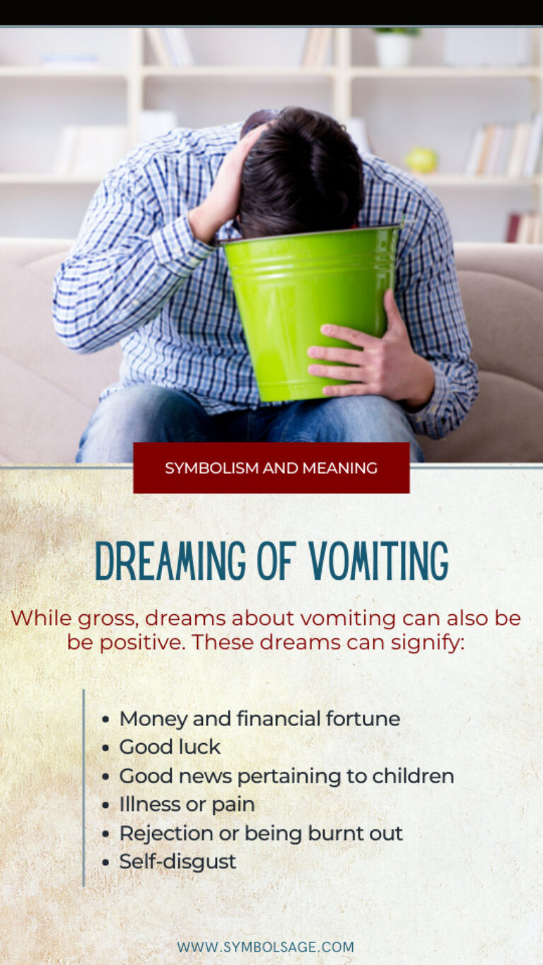 What Does It Mean to Vomit in Dreams? Symbol Sage