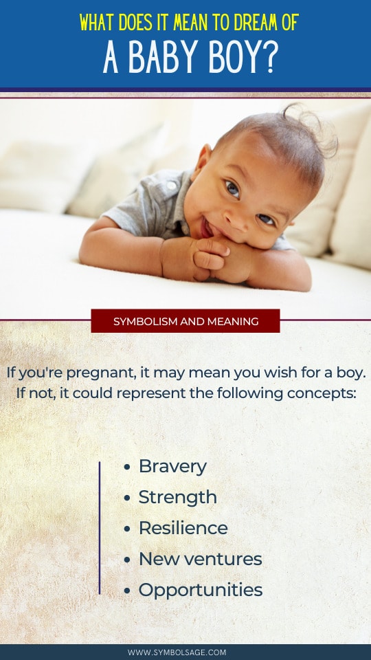 Dreaming of a baby boy meaning