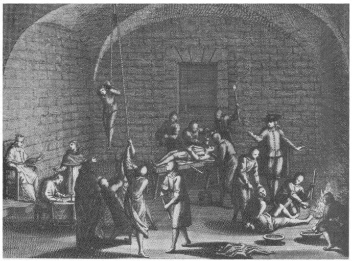 Inquisition torture chamber