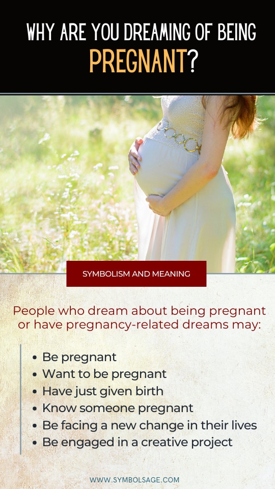 Meaning of pregnancy related dreams