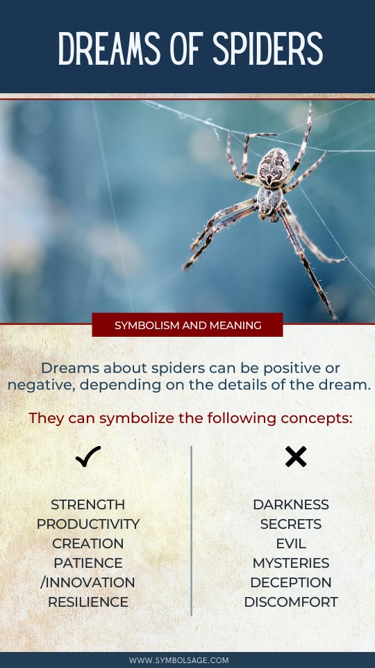 Dreaming of spiders meaning