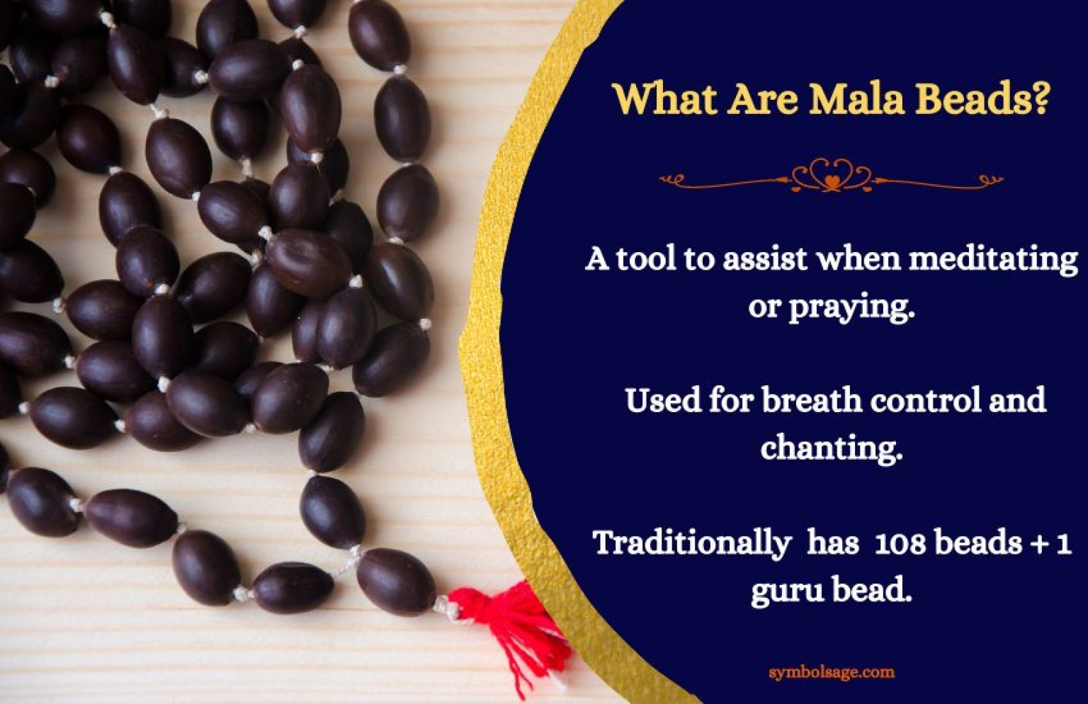 What Are Mala Beads? Symbolism and Uses Symbol Sage