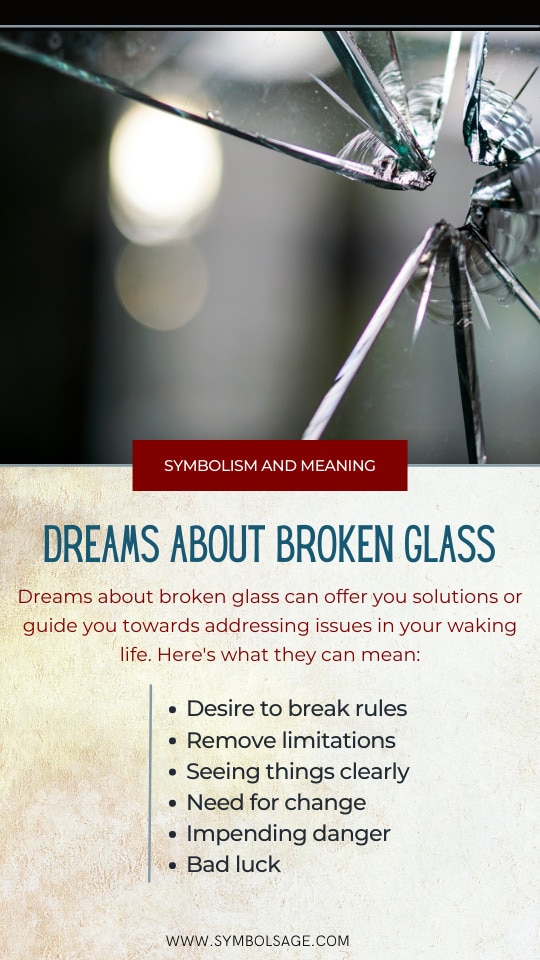 Automatisch schade onstabiel Dreams about Broken Glass – Meaning and Symbolism - Symbol Sage