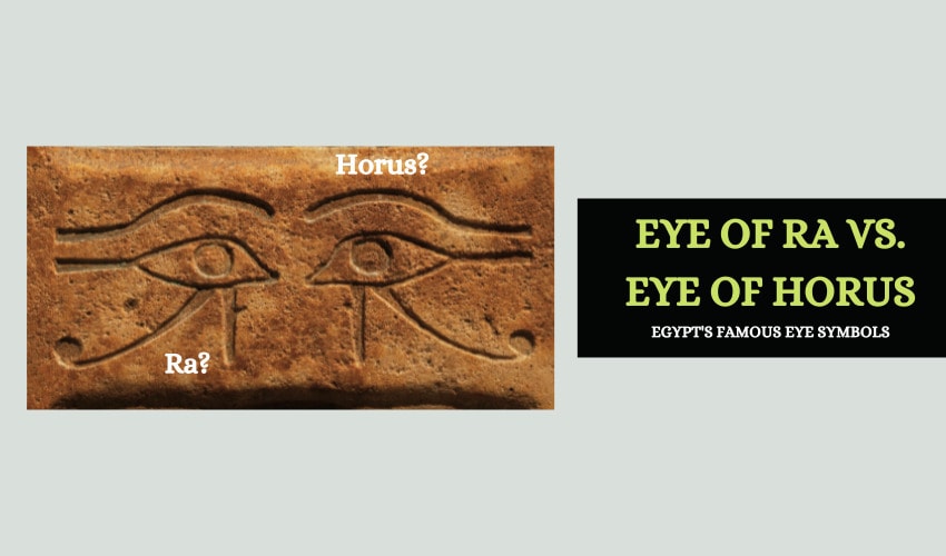 eye of ra vs the eye of Horus