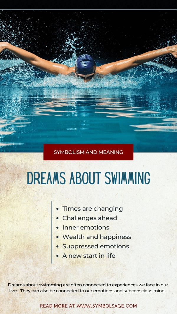 what it means to dream about swimming