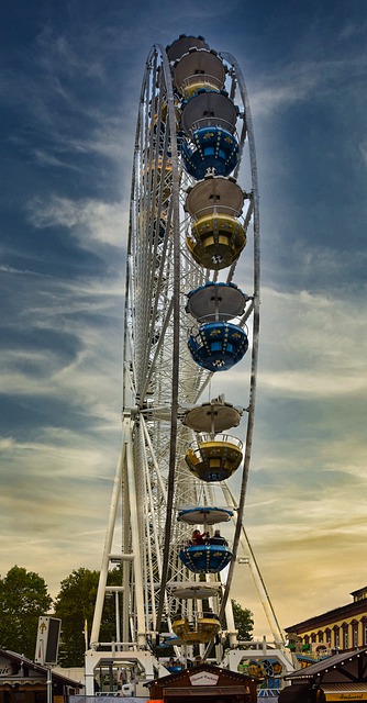 Ferris wheel heights