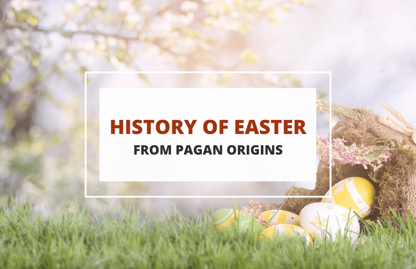 history of easter graphic