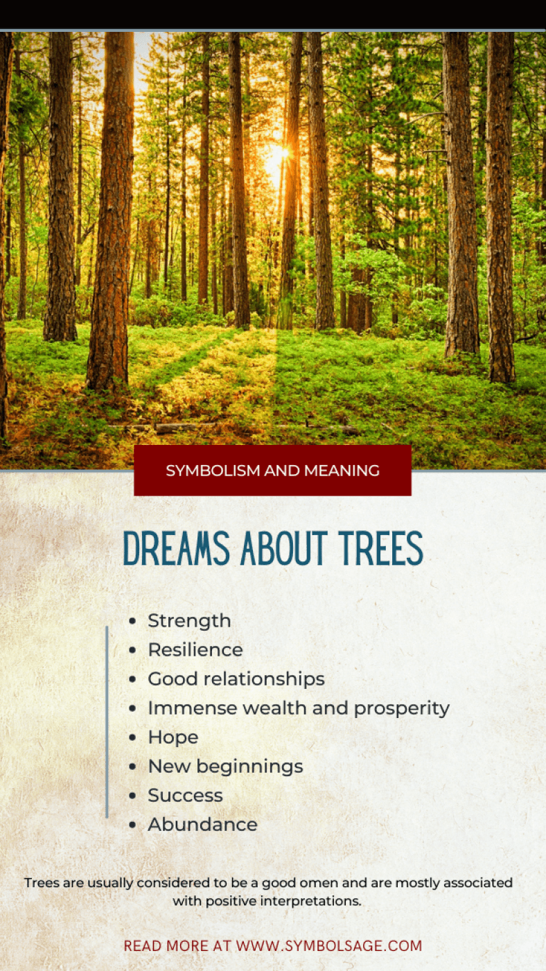 Dreaming About Trees Interpretations and Common Scenarios Symbol Sage