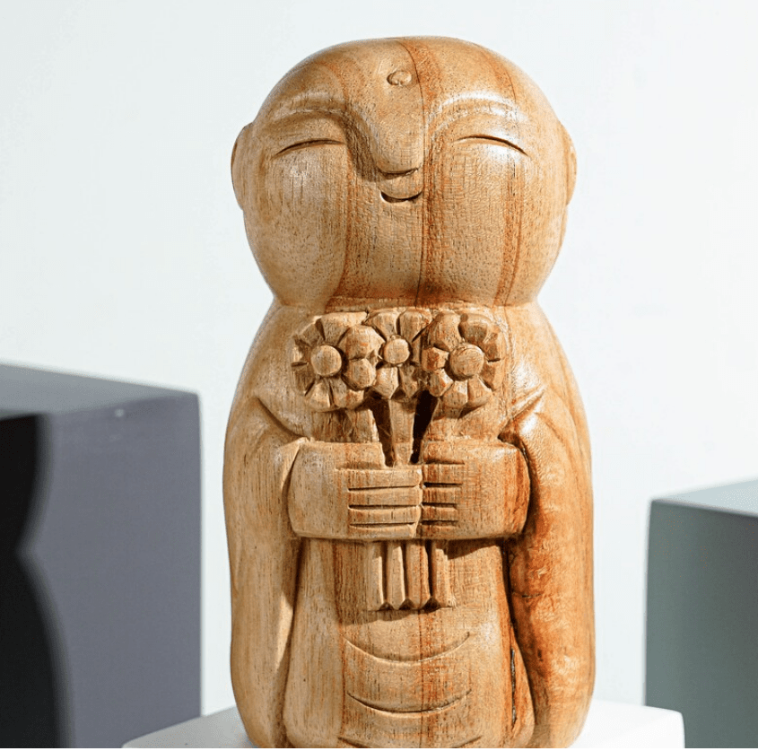 wooden jizo