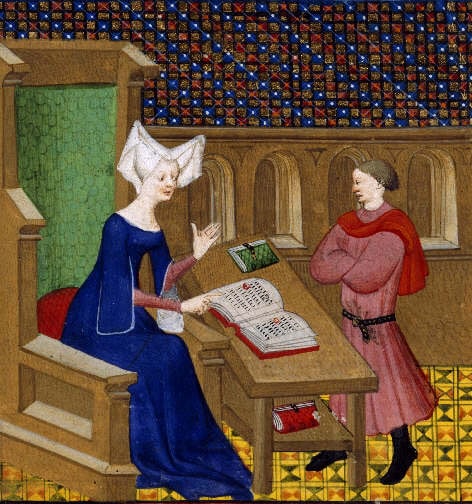 Christine_de_Pisan_and_her_son
