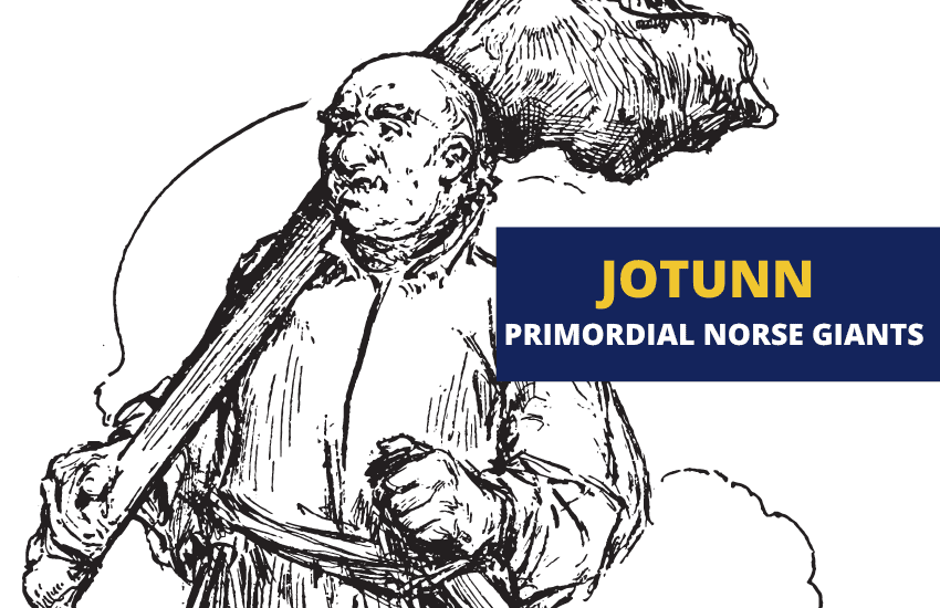 Jotunn meaning in Norse mythology