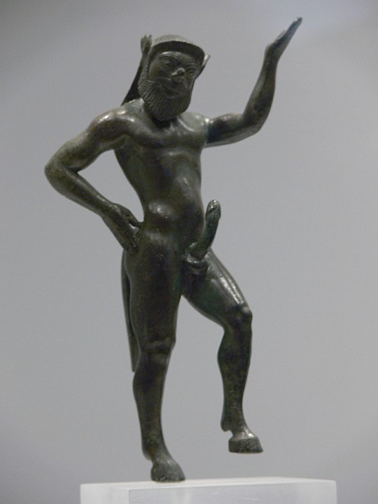 Statue of the satyr