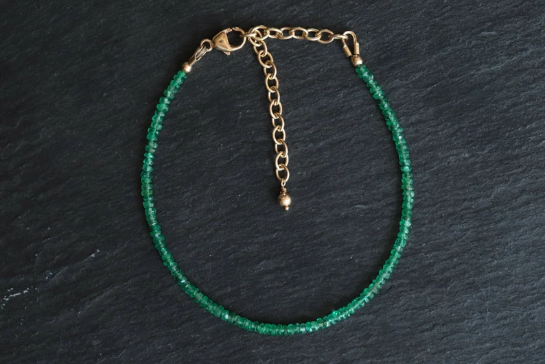 Zambian Emerald Bracelet