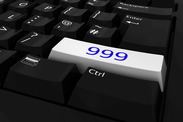 999 in a keyboard