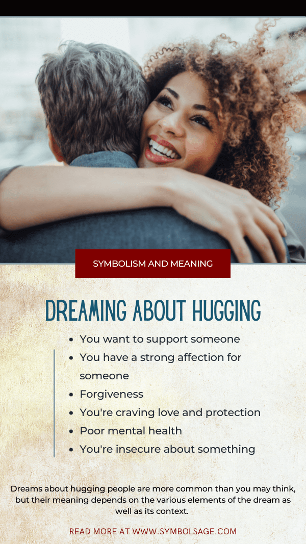 symbolism and meaning of dreaming about hugging