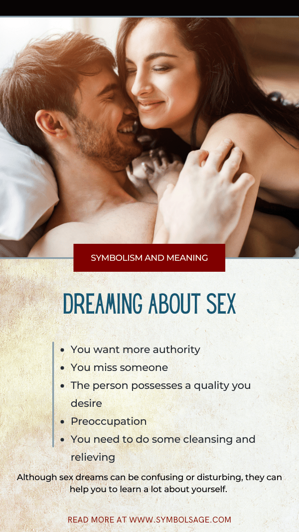 Dreaming about sex symbolism and meaning
