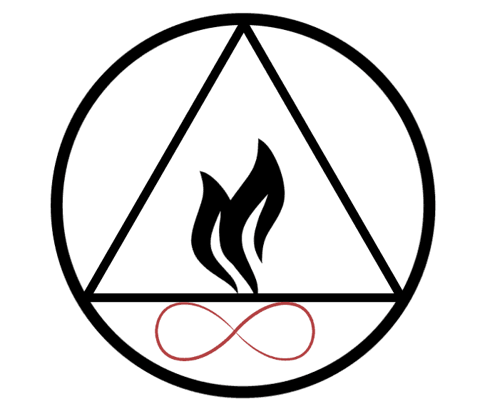 twin flame symbol tattoo