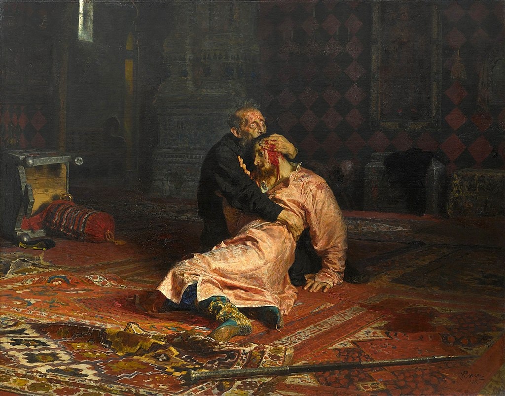 Ivan the Terrible killed his son
