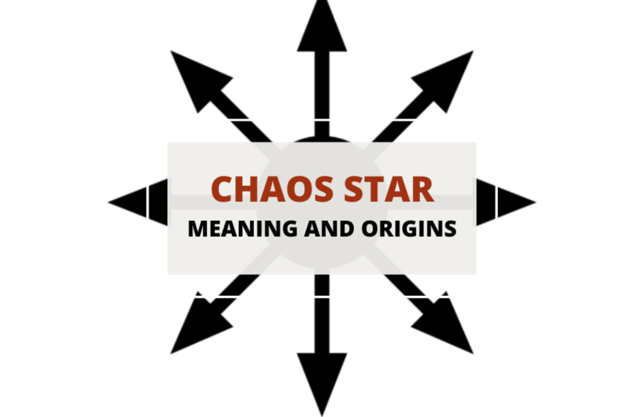 Felpa Con Cappuccio Tribal T-Shirts Chaos Magick Star | 80% Cotone | Tasca A Marsupio | Taglie S-XXL | Nero