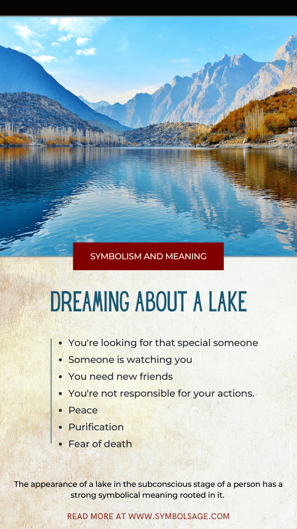 dreaming about a lake guide