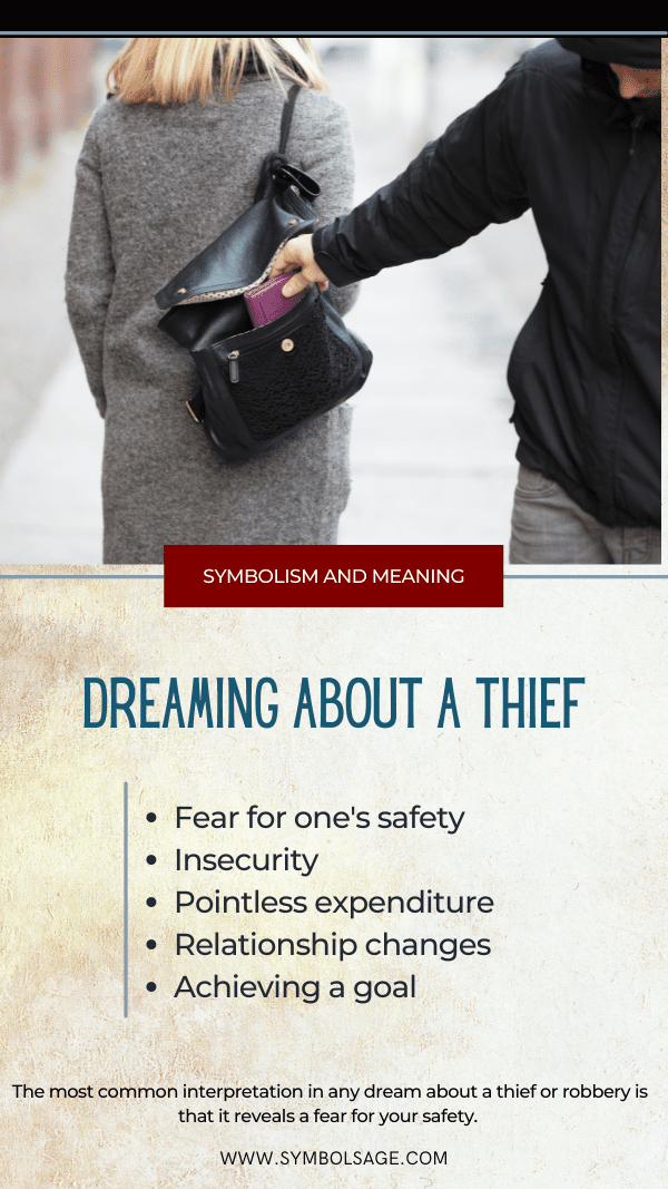 symbolism and meaning of dreaming about a thief