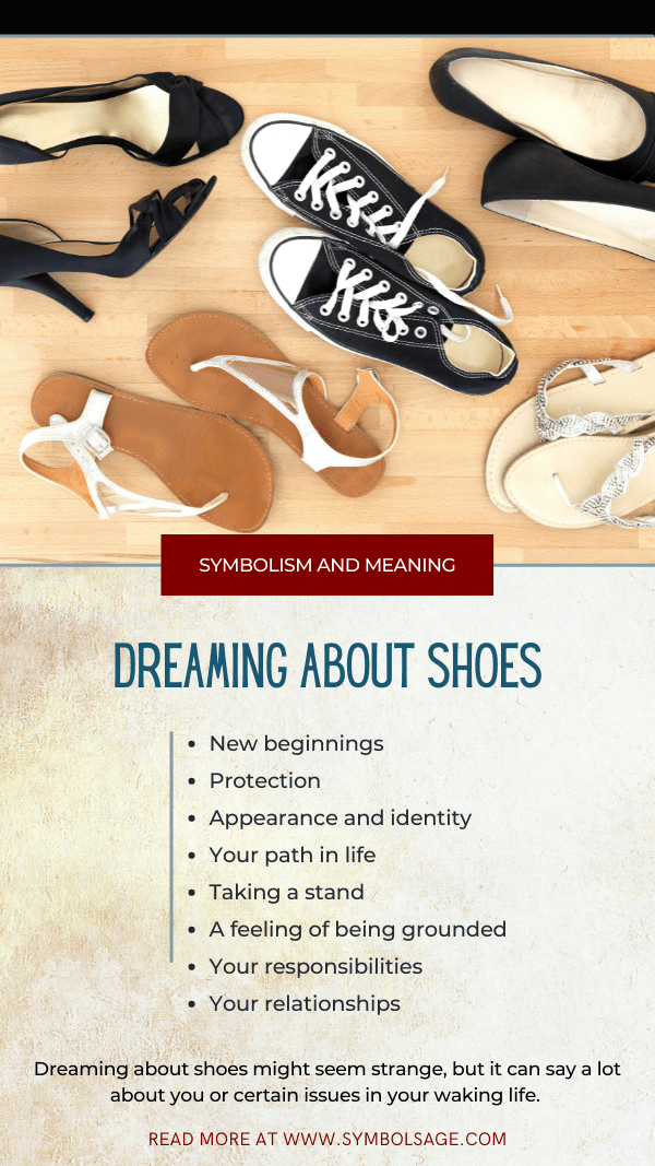 symbolism and meaning of dreaming about shoes