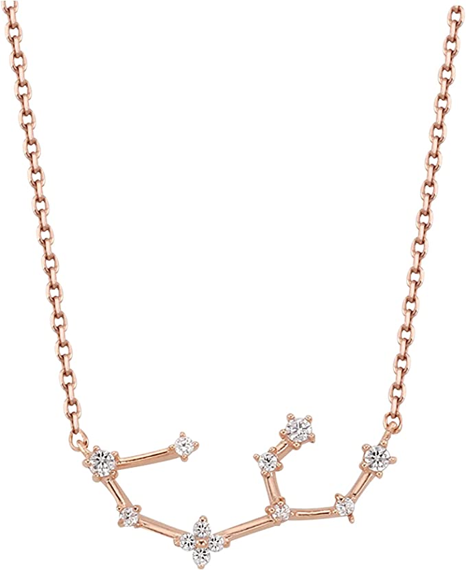 virgo constellation necklace amazon
