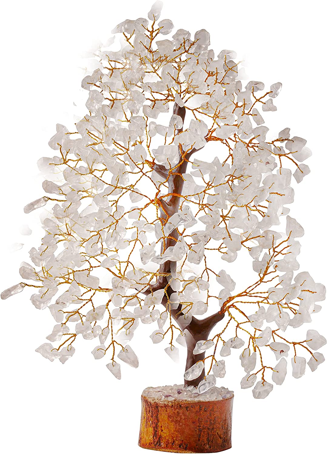 clear quartz tree of life