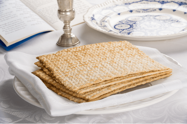matzah pieces for passover