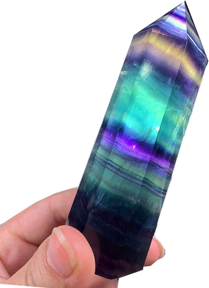 rainbow fluorite stone amazon
