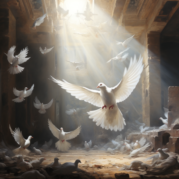 doves in Christianity