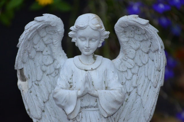 Angel Sculpture Praying
