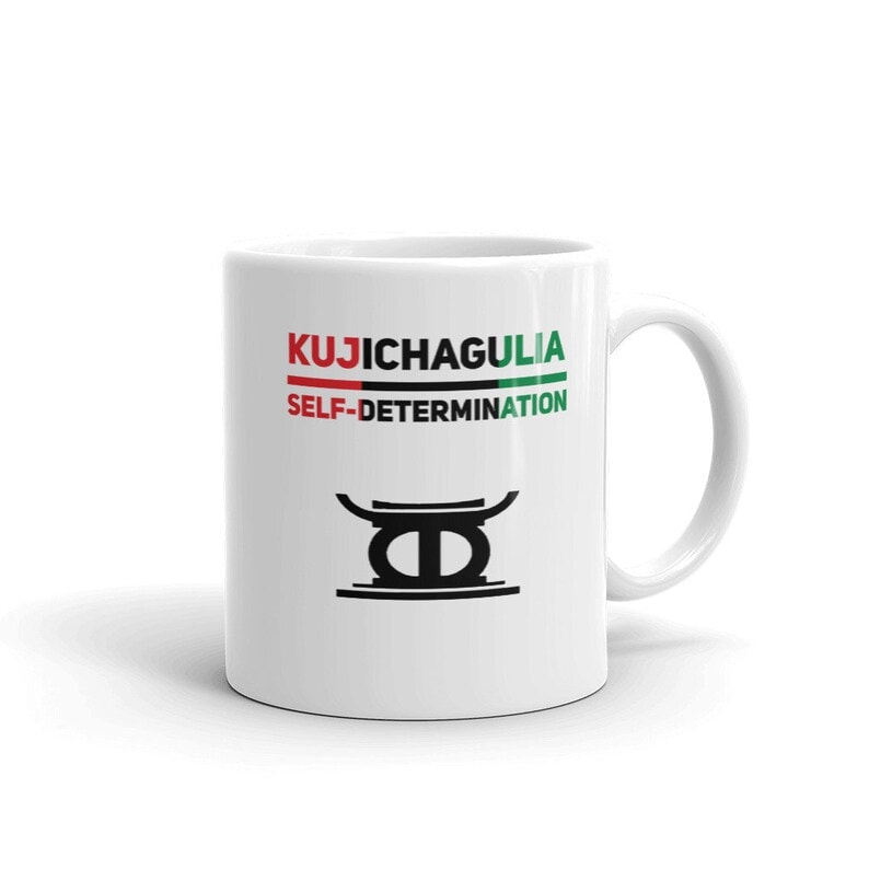 Kujichagulia Self Determination Kwanzaa Celebration Mug