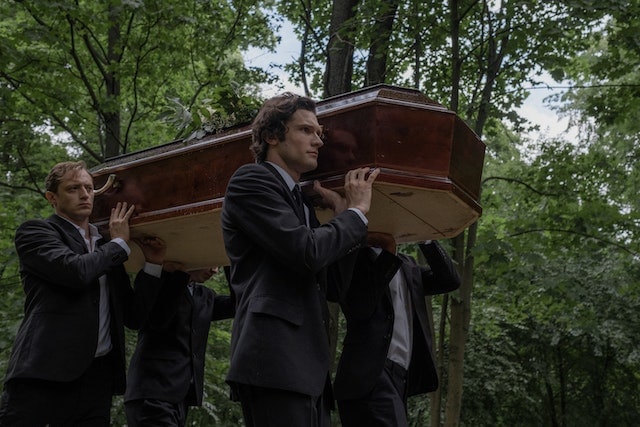 Men Carrying a Coffin