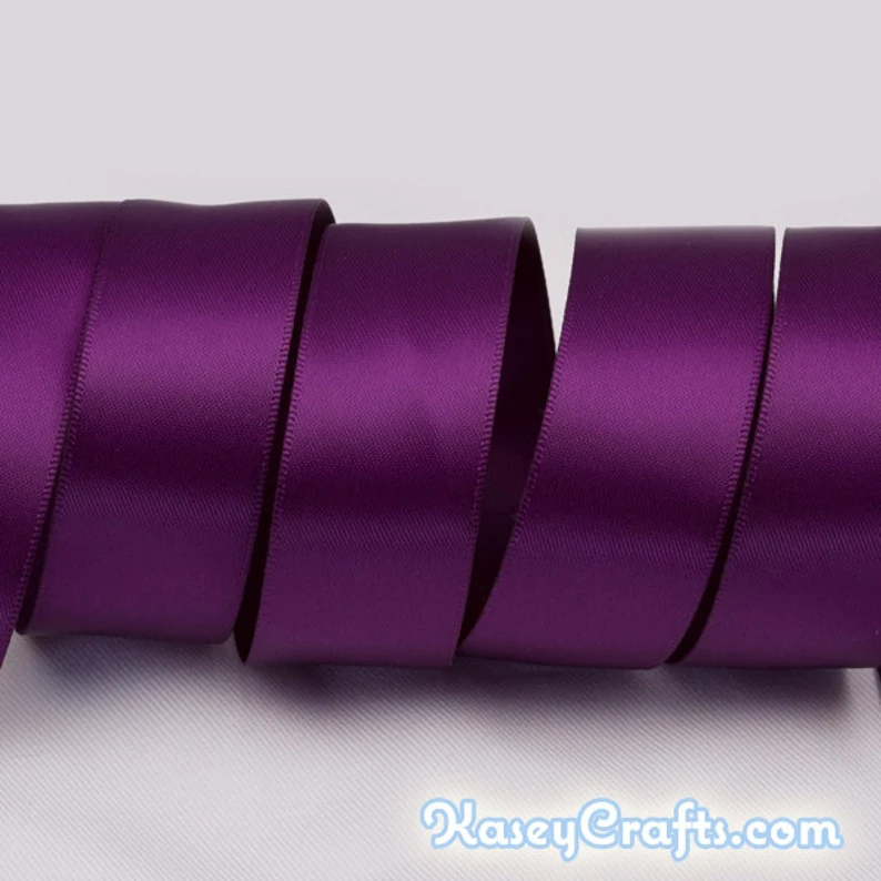 Plum Purple Ribbon