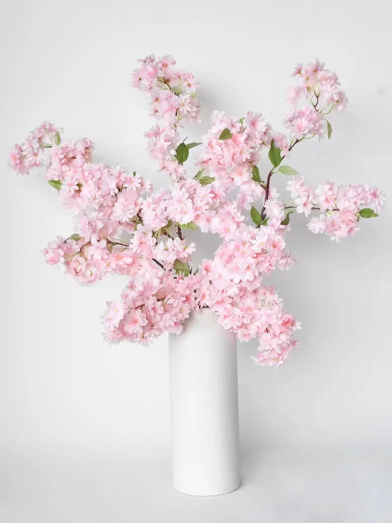 Artificial cherry blossom flower