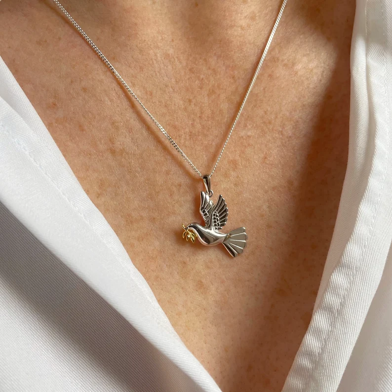 dove of peace necklace