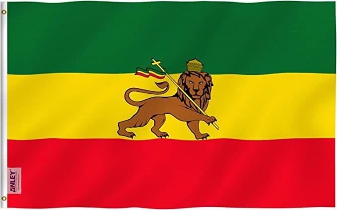 ethiopa rasta flag