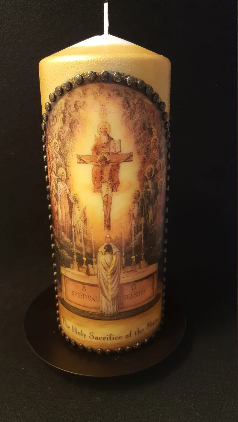holy eucharist paschal candle
