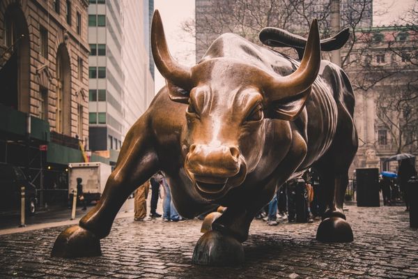 new york stock market bull