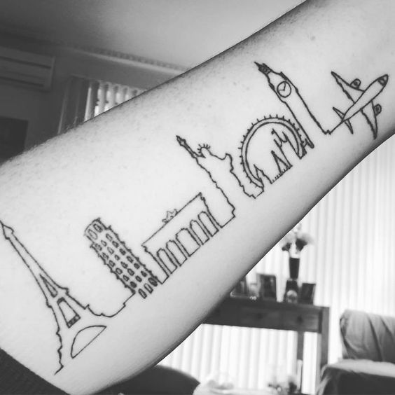 skyline tattoo