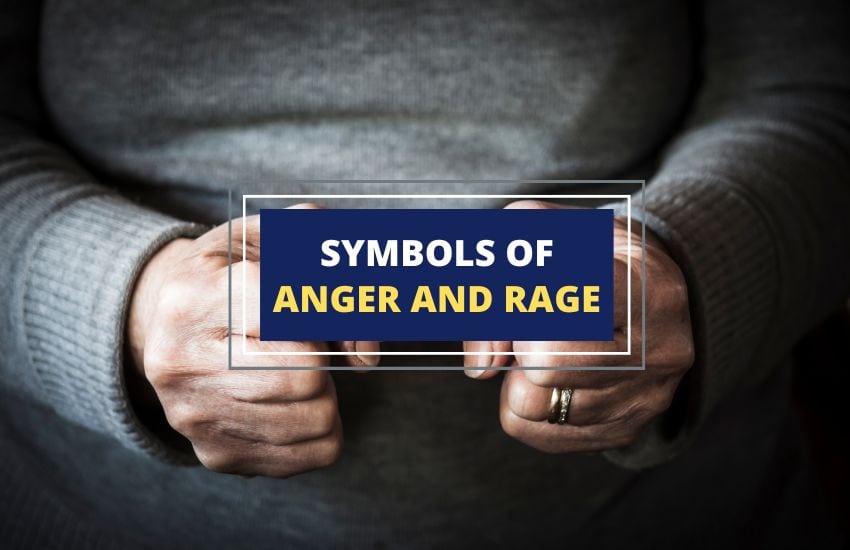 symbols of anger and rage