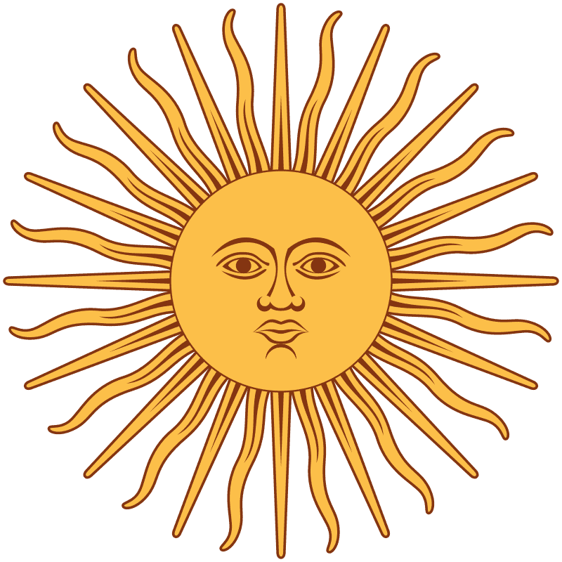 the sun face