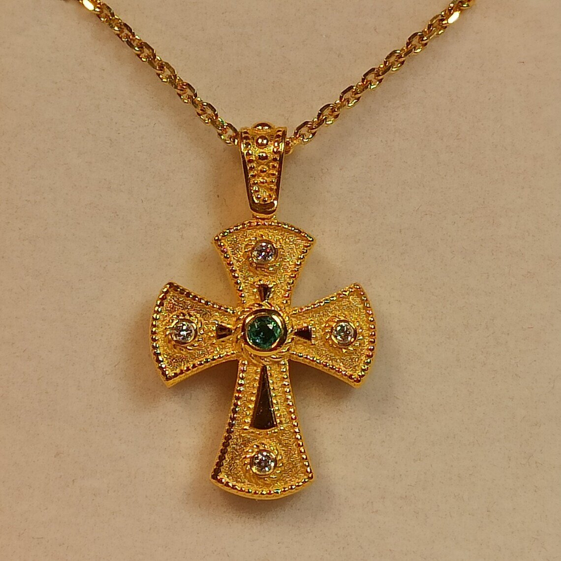 Byzantine style Greek Orthodox cross