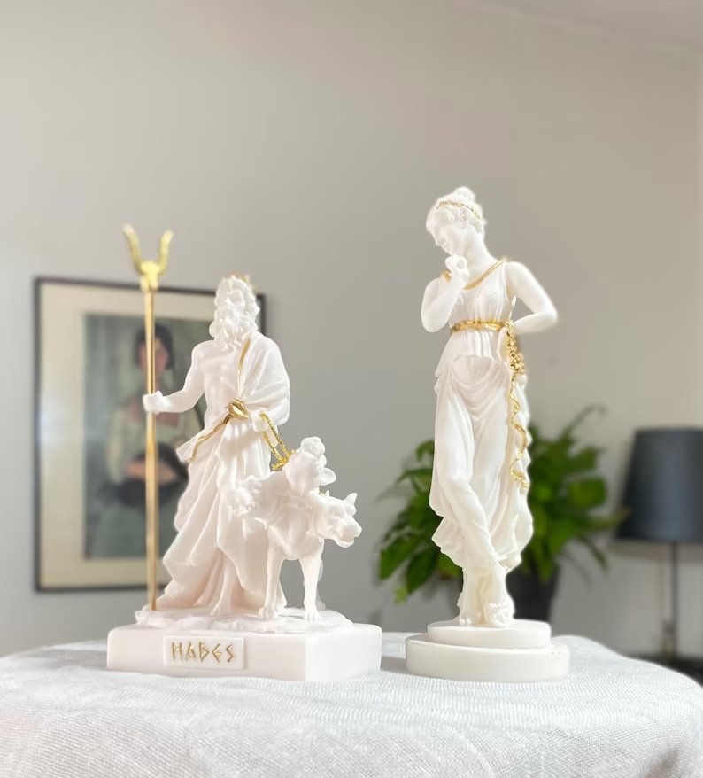 Hades and Persephone Statue Greek Mythology Sculpture