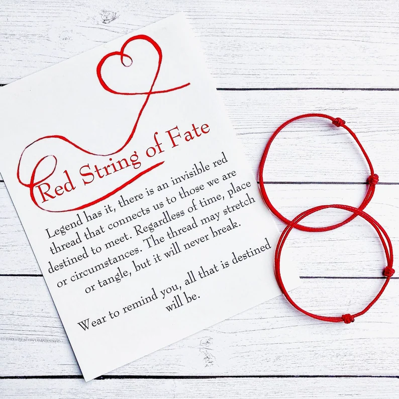 Red String of Fate Couple Bracelet