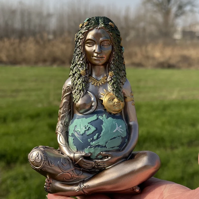 Statue Of Goddess Gaia