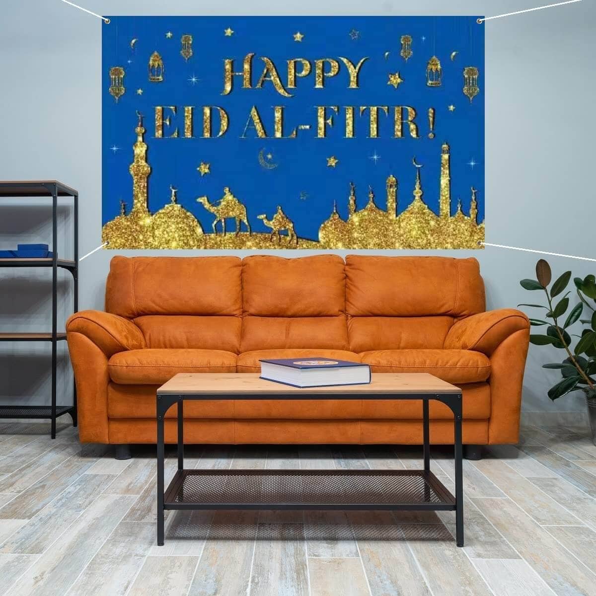 happy eid-al-fitr banner