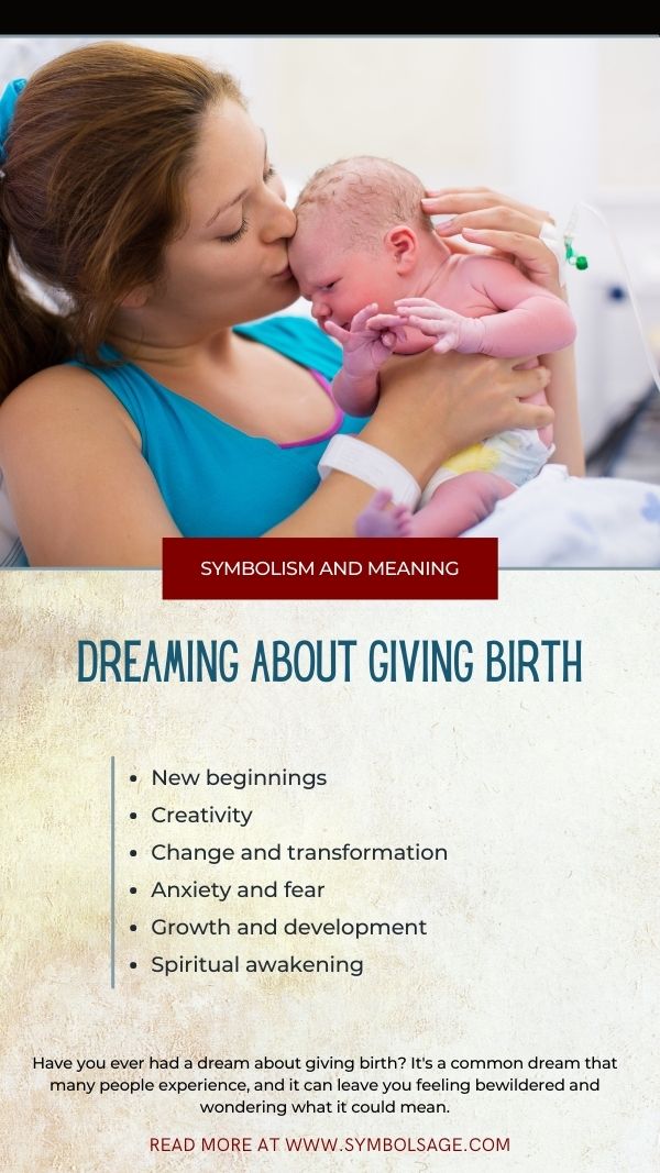 Dreaming about Giving Birth