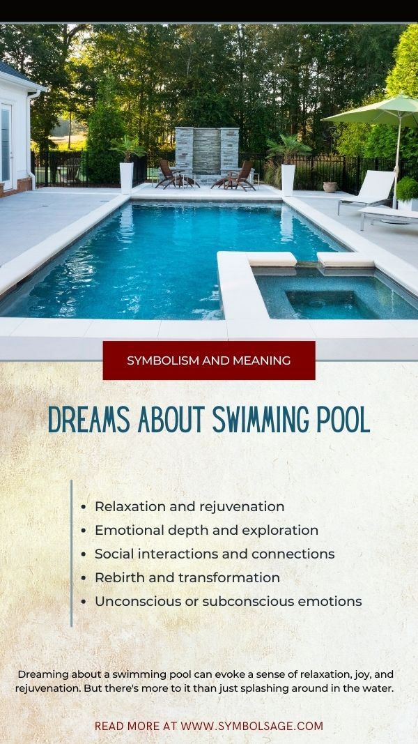Dreams about swimming pool